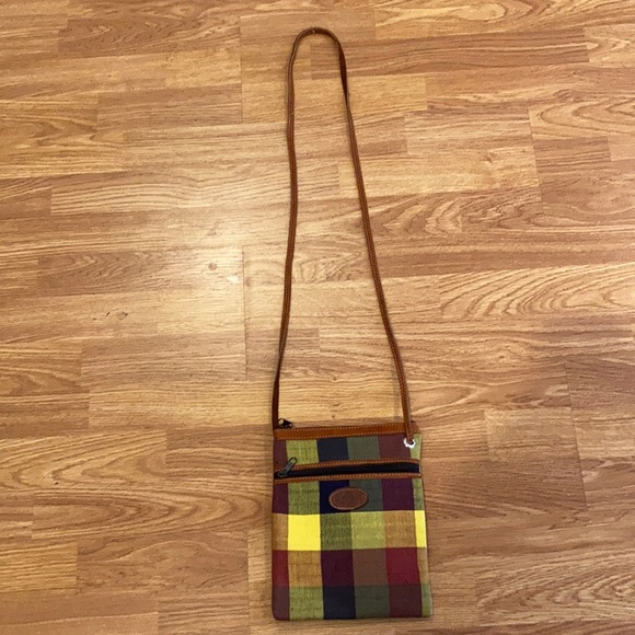 Guatemala Plaid Traditional Crossbody Bag/Bolsa Típico - Picture 1 of 7
